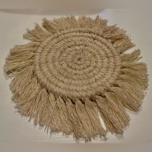 Handmade Knit Coaster